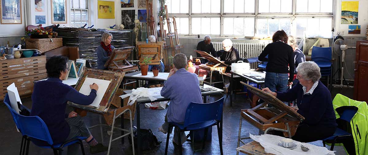 Arts class taught by LSEC
