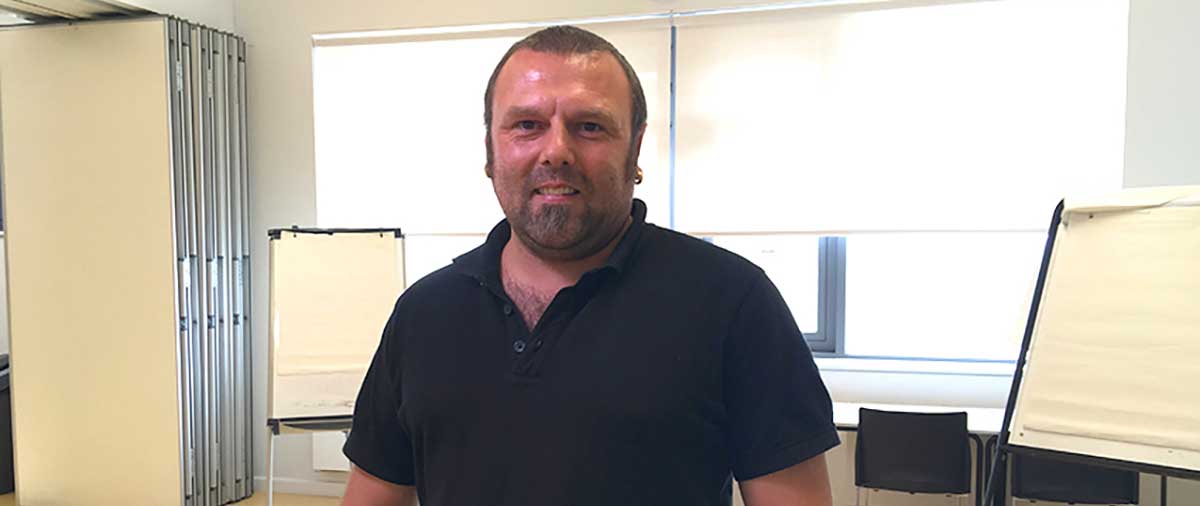 Portrait of Gareth, student