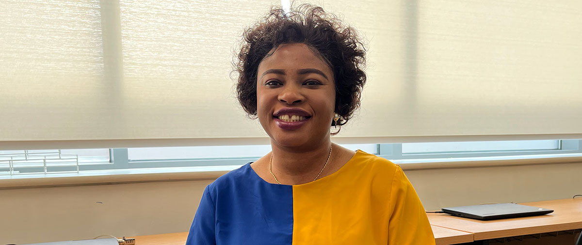 Portrait of student Portia