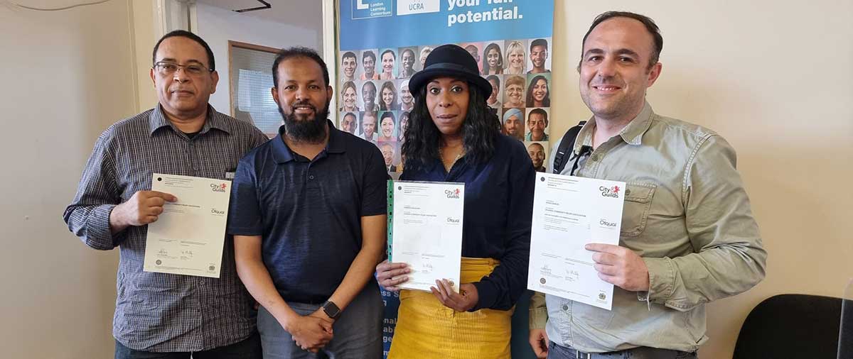 Students graduating from functional English and maths skills