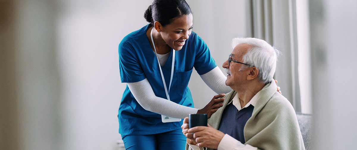 Student training to qualify to work in health and social care